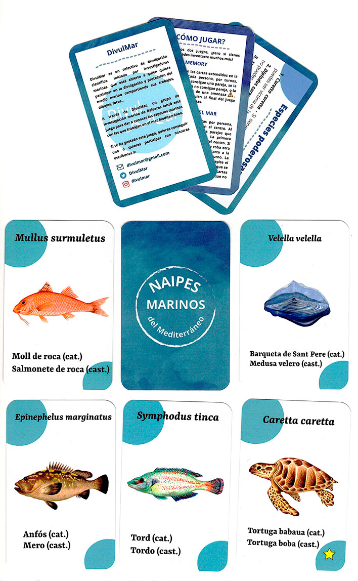 Card game for DivulMar